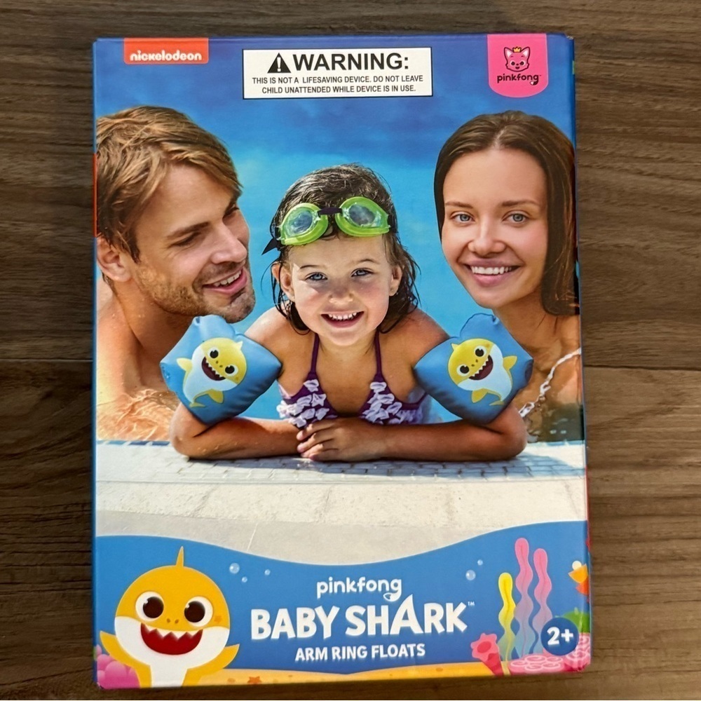 Baby Shark Arm Ring Floats - Blue